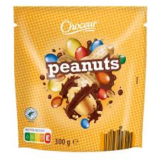 Choceur Peanuts 300g Oříšky v čokoládě